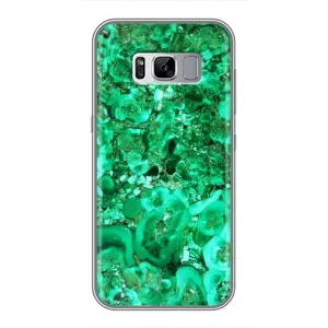 Мраморний чехол на Samsung Galaxy S8, G950 (VPrint) (Салатовий Мрамор)