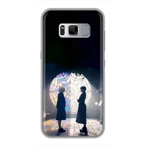 Чехлы Венсдей на Samsung Galaxy S8, G950 Уэнсдей (AlphaPrint) (Уэнздей и Инид)