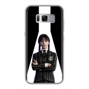 Чехлы Венсдей на Samsung Galaxy S8, G950 Уэнсдей (AlphaPrint) (W-Wednesday)