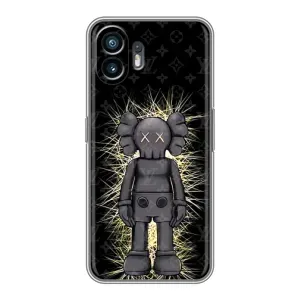 Чехлы для Samsung Galaxy XCover7 Pro - Bearbrick Louis Vuitton (PREMIUMPrint) (Bearbrick LV)