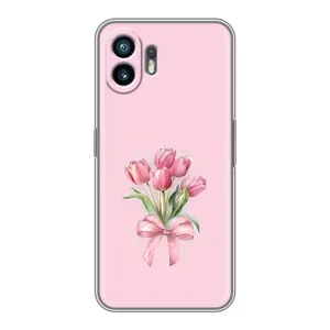 Чохол з розовим принтом для Samsung Galaxy XCover7 Pro (Букет квітів)