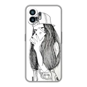 Чехол с печатью для Samsung Galaxy XCover7 Pro - (Мода) (AlphaPrint) (Фото девочки)
