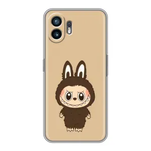 Чехол с Лабубу на Samsung Galaxy XCover7 Pro (Bored Ape в красном)