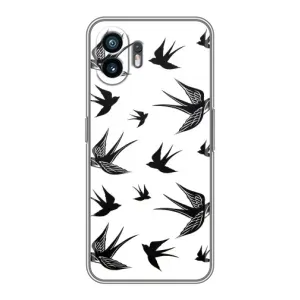 Чохол з пташками на Samsung Galaxy XCover7 Pro (VPrint) (Ластівки)