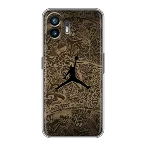 Чехлы для Samsung Galaxy XCover7 Pro - с картинкой JORDAN (AlphaPrint) (Logo Jordan)