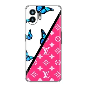 Брендновые Чехлы для Samsung Galaxy XCover7 Pro - (PREMIUMPrint) (Мода LV)