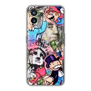 Чехлы с крутыми принтами для Samsung Galaxy XCover7 Pro - (PREMIUMPrint) (Monopoly man)