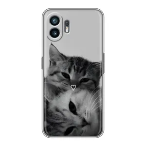 Чохол з малюнком кіт на Samsung Galaxy XCover7 Pro (Пара котів)
