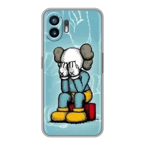 Чехлы для Samsung Galaxy XCover7 Pro - Bearbrick Louis Vuitton (PREMIUMPrint) (Плач Bearbrick)