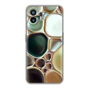 Мраморный чехол на Samsung Galaxy XCover7 Pro (VPrint) (Радужный Мрамор)