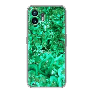 Мраморный чехол на Samsung Galaxy XCover7 Pro (VPrint) (Салатный Мрамор)
