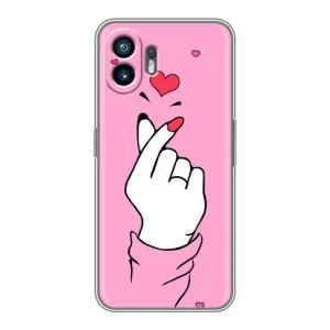 Чохол з принтом для Samsung Galaxy XCover7 Pro (AlphaPrint - Знак сердечка)