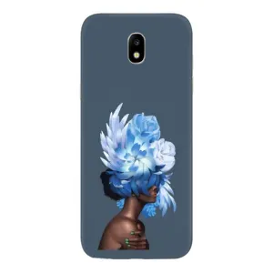 Чехлы (ART) Цветы на Samsung Galaxy J5 2017, (J530F европейская версия) (VPrint) (Цветы на голове)
