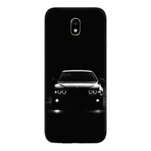 Чехол для Самсунг J5 2017, J5 европейская версия - с принтом БМВ (AlphaPrint) (Машина BMW)