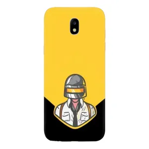 Чехол PUBG для Самсунг J5 2017, J5 европейская версия (AlphaPrint) (Пабг в шлеме)
