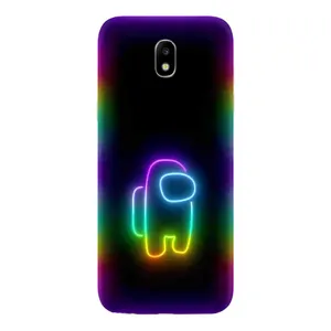 Чохли Амонг Ас для Samsung Galaxy J5 2017, (J530F европейская версия) (AlphaPrint) (Яскравий скін)