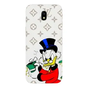 Чехлы для Samsung Galaxy J7 2017 (J730F европейская версия) - Скрудж МакДак Louis Vuitton (PREMIUMPrint) (Баксы Скрудж)