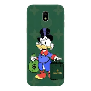 Чехлы для Samsung Galaxy J7 2017 (J730F европейская версия) - Скрудж МакДак Louis Vuitton (PREMIUMPrint) (Богатая Утка)