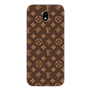 Чехлы Луи Витон для Samsung Galaxy J7 2017 (J730F европейская версия) (AlphaPrint - LOUIS VUITTON) (фон LOUIS VUITTON)