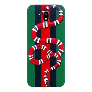 Чехлы ГУЧЧИ для Самсунг Джи7 2017, Джи7 Европейская версия (AlphaPrint) (Gucci змия)
