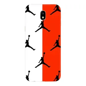 Чохли для Samsung Galaxy J7 2017 (J730F европейская версия) - з картинкою JORDAN (AlphaPrint) (Лого Джордан)