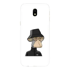 Чехлы с Обезьянами NFT для Samsung Galaxy J7 2017 (J730F европейская версия) (AlphaPrint) (обезьяна NFT Adidas)