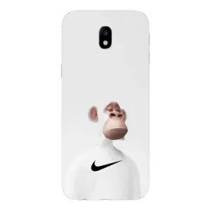 Чехлы с Обезьянами NFT для Samsung Galaxy J7 2017 (J730F европейская версия) (AlphaPrint) (обезьяна NFT Nike)