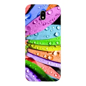 Чехлы (ART) Цветы на Samsung Galaxy J7 2017 (J730F европейская версия) (VPrint) (Семицветик)