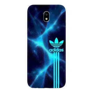 Чохли Адидас для Samsung Galaxy J7 2017 (J730F европейская версия) (AlphaPrint) (Синій Адідас)