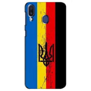 Украинские Чехлы для Samsung Galaxy M20 (M205) с картинкой УПА (AlphaPrint) (Флаг УПА)