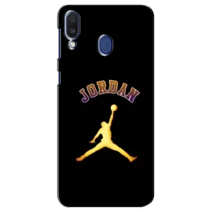 Чохли для Samsung Galaxy M20 (M205) - з картинкою JORDAN (AlphaPrint) (Jordan Gold)