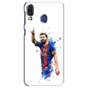 Чехлы Месси для Samsung Galaxy M20 (M205) (AlphaPrint) (Лео Месси)