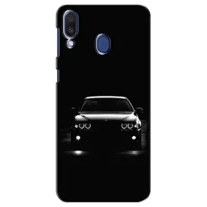 Чехол для Самсунг М20 - с принтом БМВ (AlphaPrint) (Машина BMW)
