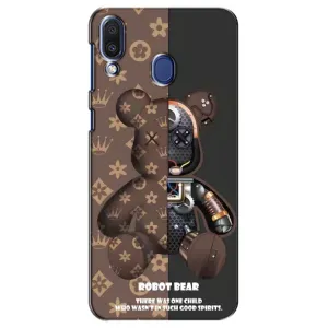 Круті Чохли Луі Віттон для Samsung Galaxy M20 (M205) (AlphaPrint) (Ведмідь Луі Вітон)