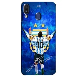 Чехлы Месси для Samsung Galaxy M20 (M205) (AlphaPrint) (Месси Аргентина)
