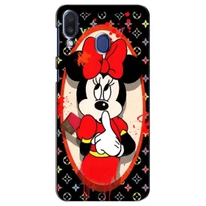 Чехол Disney Mouse Samsung Galaxy M20 (M205) (PREMIUMPrint) (Минни Маус ЛВ)