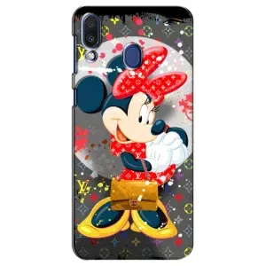 Чехол Disney Mouse Samsung Galaxy M20 (M205) (PREMIUMPrint) (Minni с бантиком)