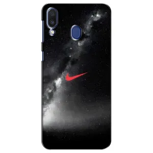 Чохол для Samsung Galaxy M20 (M205) - з принтом Найк (AlphaPrint) (Найк червоний)