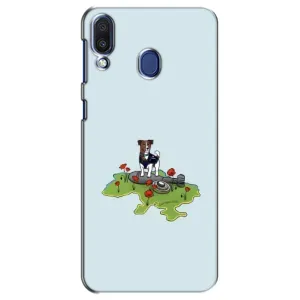 Чехлы с картинкой собаки Патрон для Samsung Galaxy M20 (M205) (AlphaPrint) (Сапер Пес)