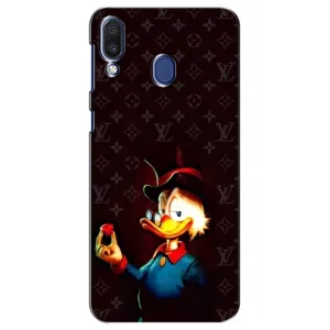 Чехлы для Samsung Galaxy M20 (M205) - Скрудж МакДак Louis Vuitton (PREMIUMPrint) (Скрудж с бриллиантом)