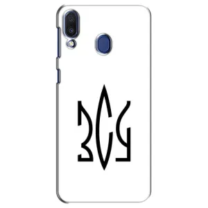 Чехлы для Samsung Galaxy M20 (M205) Укр. Символика (AlphaPrint) (ЗСУ герб)