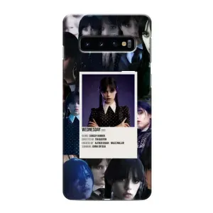 Чохли Венсдей на Samsung Galaxy S10e Уенсдей (AlphaPrint) (колаж Венздей)