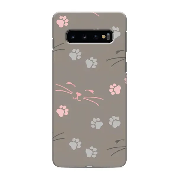 Чохол з принтом «Лапи і вуса» для Samsung Galaxy S10e
