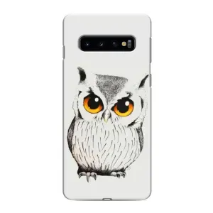 Чохол з пташками на Samsung Galaxy S10e (VPrint) (Мила Сова)