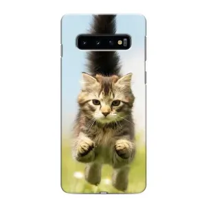 Чохли з Котиками для Samsung Galaxy S10e (VPrint) (Прижок кота)