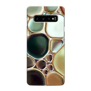 Мраморний чехол на Samsung Galaxy S10e (VPrint) (Радужний Мрамор)