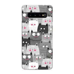 Чохли з Котиками для Samsung Galaxy S10e (VPrint) (Мальовані котики)