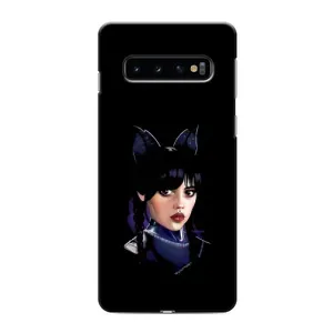 Чохли Венсдей на Samsung Galaxy S10e Уенсдей (AlphaPrint) (серйозна Венздей)