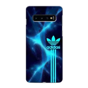 Чохли Адидас для Samsung Galaxy S10e (AlphaPrint) (Синій Адідас)