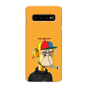 Чехлы с Обезьянами NFT для Samsung Galaxy S10e (AlphaPrint) (Скучающая Обезьяна NFT)